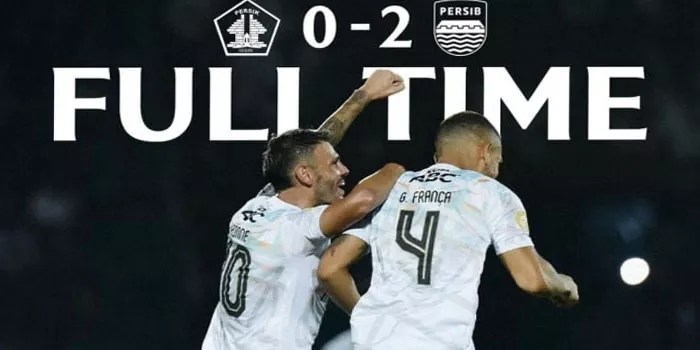 BRI Liga 1 – Persib Bandung Berhasil Menjinakkan Persik Kediri 2-0