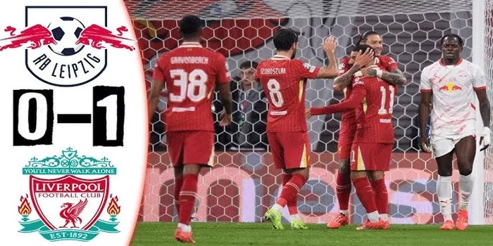 Kemenangan Tipis! Liverpool Berhasil Kalahkan Leipzig Di Kandang