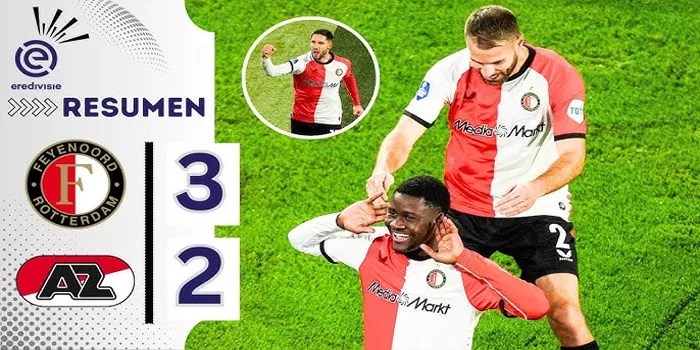 Feyenoord Menggigit Kemenangan atas AZ Alkmaar dengan Skor 3-2