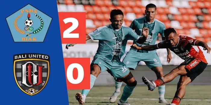 PSBS Biak Guncang Bali United, Menang 2-0 Dalam Kejutan Besar