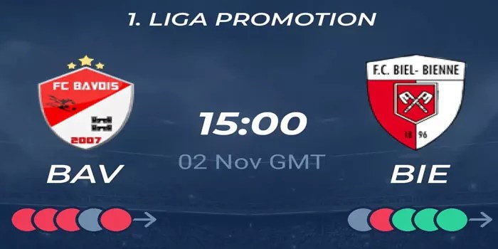 Liga Promosi – Biel Menang Tipis Atas Bavois Dengan Skor Akhir 2-1