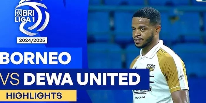 BRI Liga 1 – Borneo Menang Tipis Atas Dewa United 1-0