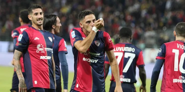 Gabriele Zappa Bintang Pertandingan Cagliari vs AC Milan