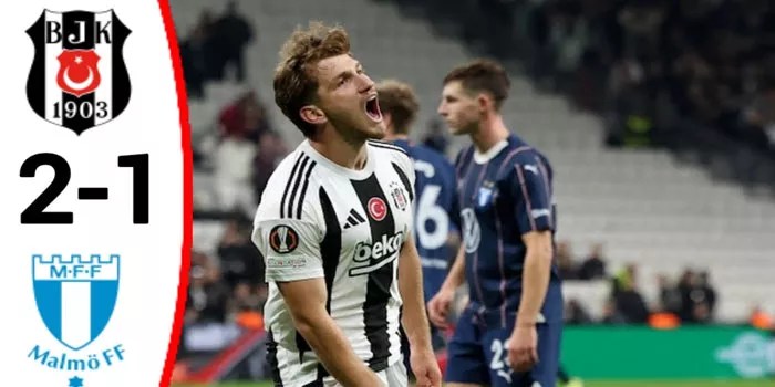 Besiktas Bangkit Lagi Dengan Kemenangan 2-1 Atas Malmo!