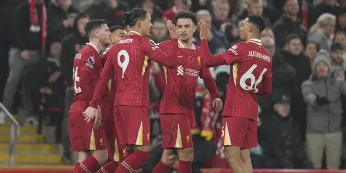 Liverpool Unggul 5 Poin, Tetap Rendah Hati di Puncak Klasemen