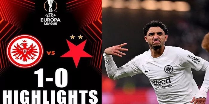 Eintracht Frankfurt Raih Kemenangan Tipis 1-0 Atas Slavia Praha