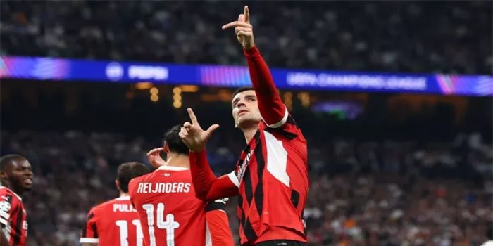 AC Milan Pesta Gol di Markas Real Madrid