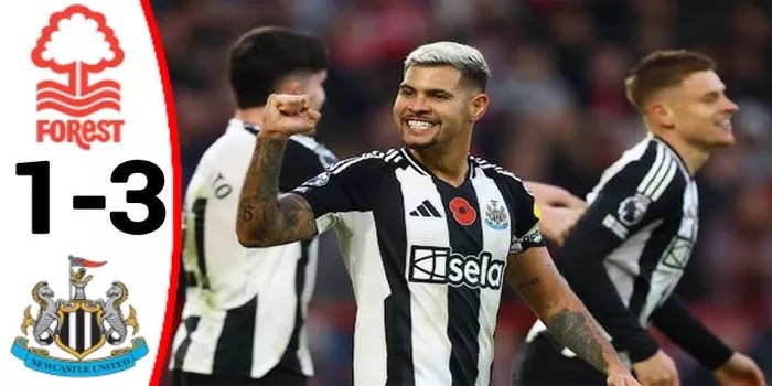 Liga Inggris – Hasil Nottm Forest 1-3 Newcastle, 10 Nov 2024