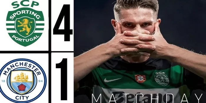 Sporting CP Hancurkan Man City 4-1: Kemenangan Surga bagi Fans MU!