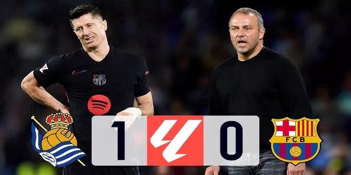 Real Sociedad Raih Kemenangan Dramatis 1-0 atas Barcelona