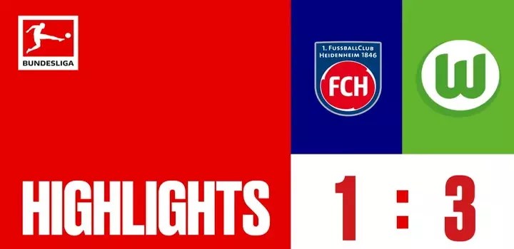 Wolfsburg Mengalahkan Heidenheim dengan Kemenangan 3-1!