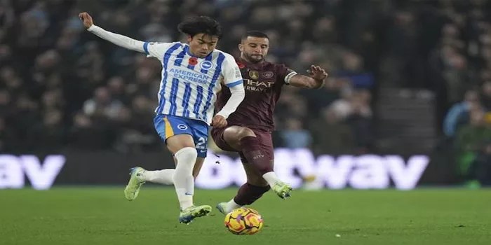 Manchester City – Dipermalukan Brighton Rapor Pemain Terungkap