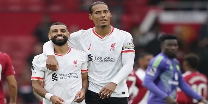 Van Dijk Puji Mohamed Salah Usai Berhasil Samai Rekor Rooney