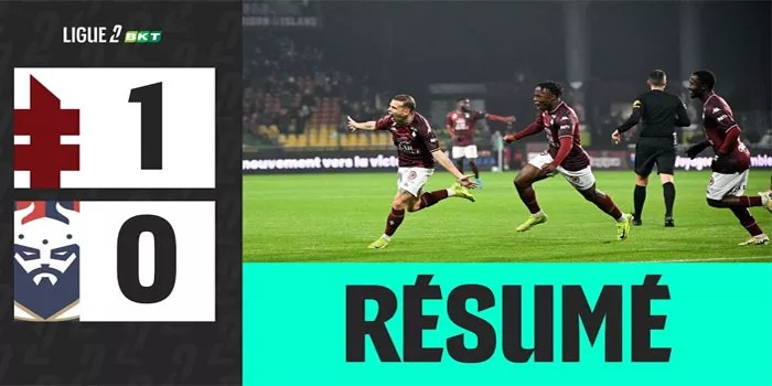 Ligue 2 – Hasil FC Metz 1-0 Stade Malherbe Caen, 9 Nov 2024