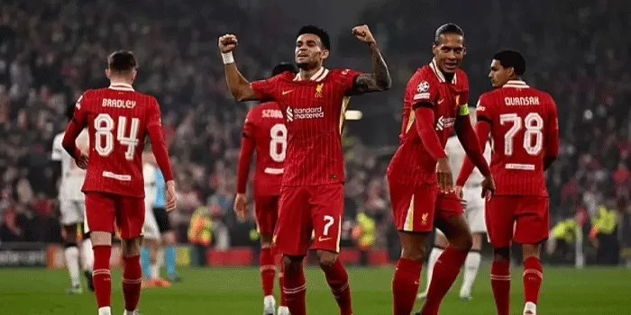 Liverpool vs Bayer Leverkusen: Luis Diaz Jadi Bintang di Anfield