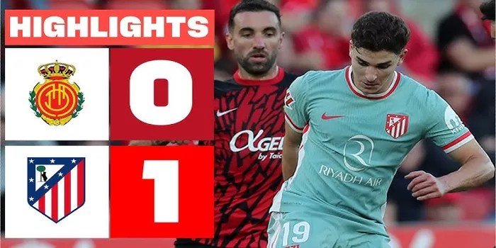 Atletico Madrid Taklukkan Mallorca 1-0 Dalam Pertarungan Seru