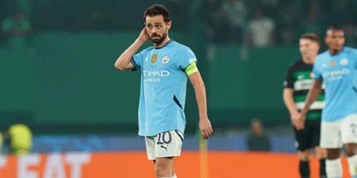 Bernardo Silva Ungkap Kekecewaan Setelah Kekalahan Telak dari Sporting Lisbon