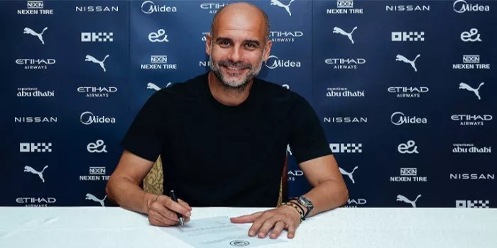 Josep Guardiola Resmi Perpanjang Kontrak di Manchester City