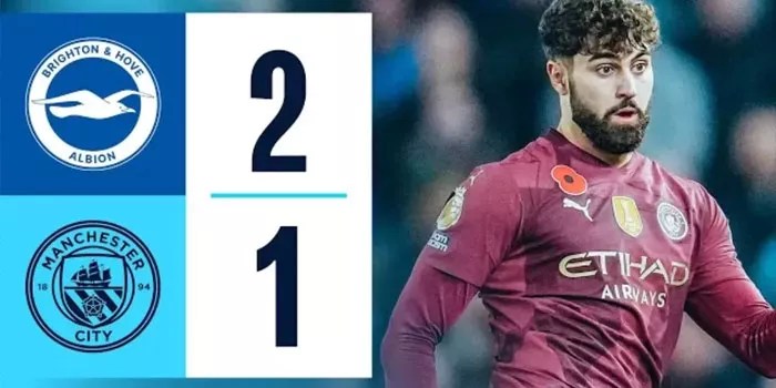 Brighton Mengguncang Manchester City dengan Kemenangan 2-1