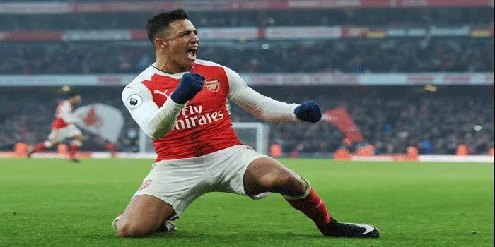 Alexis Sánchez Striker Tajam Meriam London di Era-nya