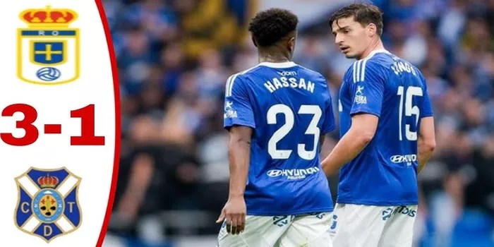 Real Oviedo Tampilkan Kekuatan, Kalahkan Tenerife 3-1