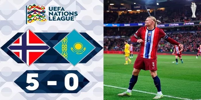Mimpi Buruk Kazakhstan Usai Kalah 0-5 Atas Norwegia