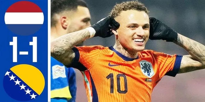 Hasil Bosnia and Herzegovina 1-1 Netherlands, 19 Nov 2024