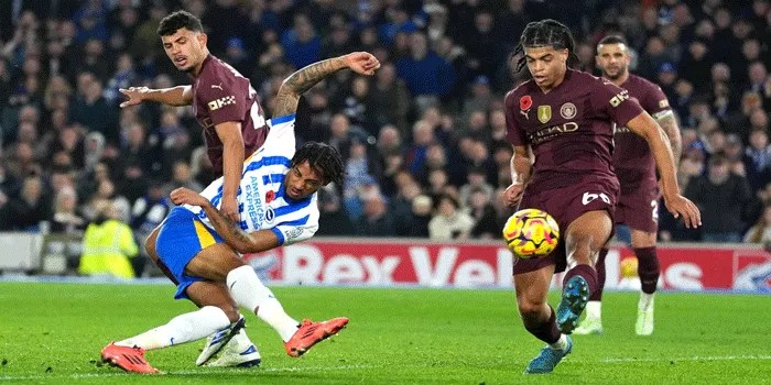 Haaland Dan Man City Terhenti, Kekalahan Perdana di Markas Brighton