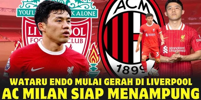 Wataru Endo Gerah Di Liverpool, AC Milan Siap Menampung!!