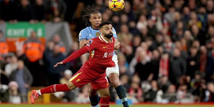 Mohamed Salah Jadi Man of the Match Liverpool vs Manchester City