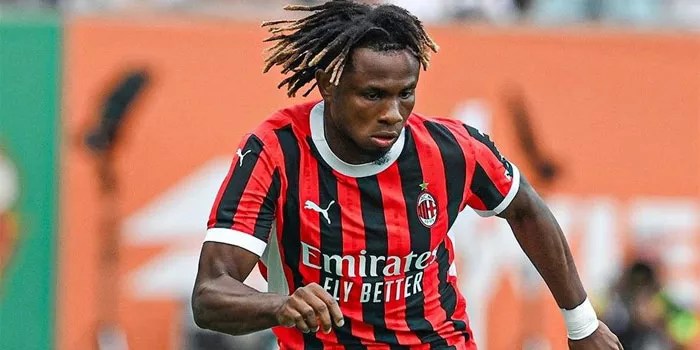 Samuel Chukwueze Jadi Man of the Match AC Milan vs Sassuolo