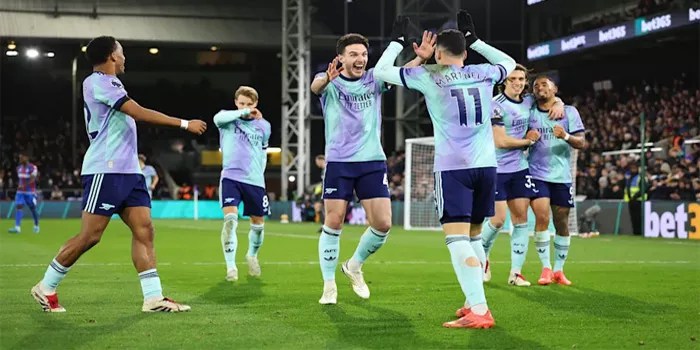 Crystal Palace 1-5 Arsenal: The Gunners Naik Tiga Poin Dari Puncak Klasemen