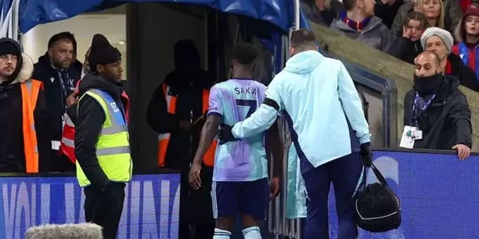 Update Terbaru dari Arsenal Soal Cedera Bukayo Saka