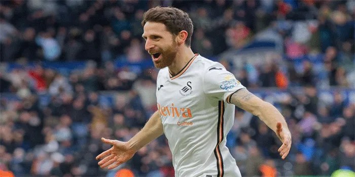 Swansea City 1-1 West Bromwich Albion: Joe Allen Mencetak Gol di Waktu Tambahan