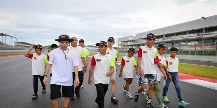 Rider Muda Indonesia Dibina Akademi Rossi di Sirkuit Mandalika