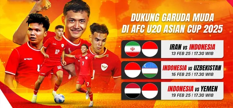 Jadwal Lengkap Pertandingan Timnas Indonesia Piala Asia U-20