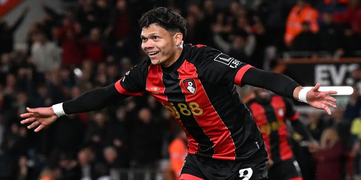 Evanilson Cetak Dua Gol saat Bournemouth Imbang 2-2 di West Ham