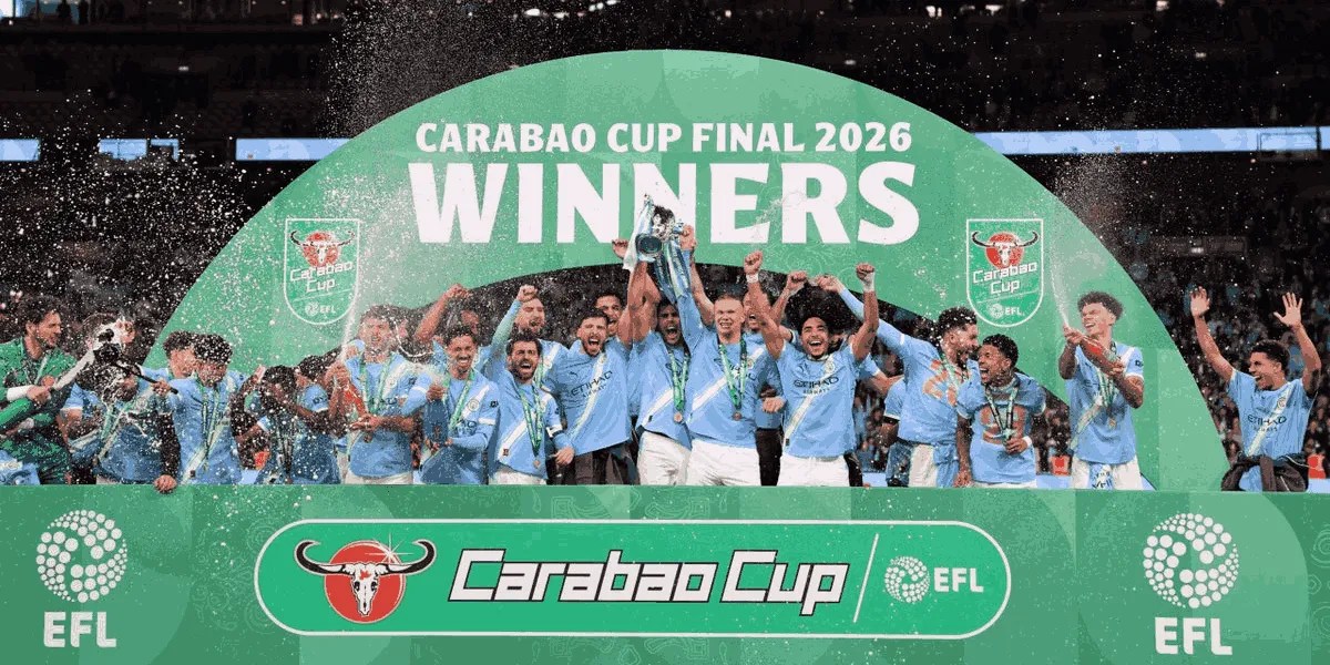 Manhester City Hancurkan Arsenal di Final Carabao Cup