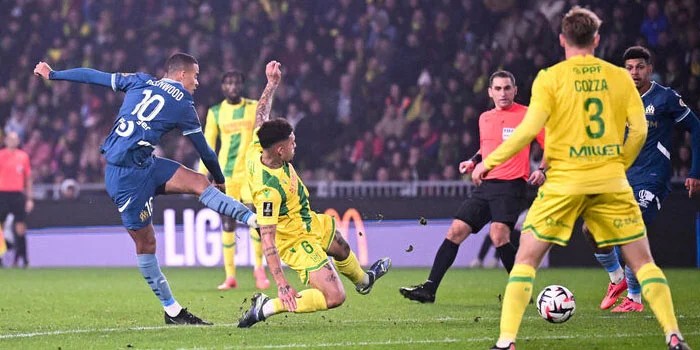 Liga Prancis 2024-2025: Nantes 1-2 Marseille
