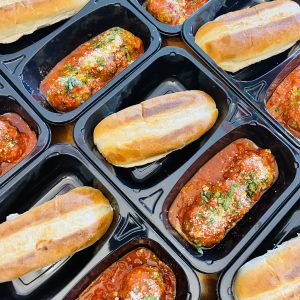 Turkey Meatball Boats