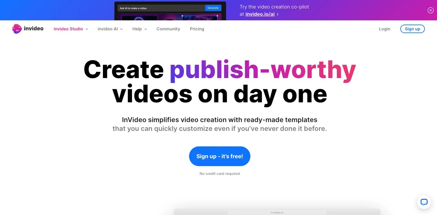 InVideo Review on AppSumo