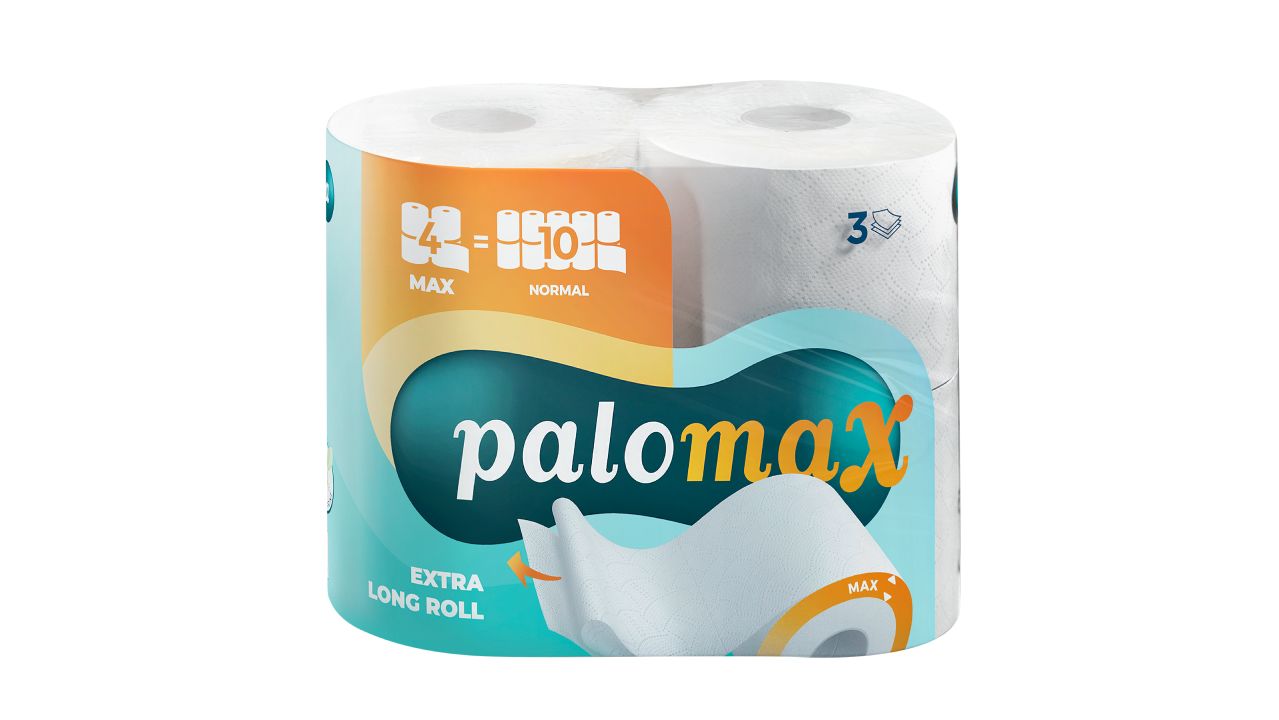 Paloma WC papír 4tek MaxWhite