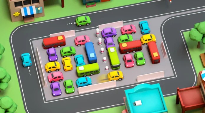 لعبة مسلية تزود ذكائك وتنشط عقلك -لعبة ركن السيارات