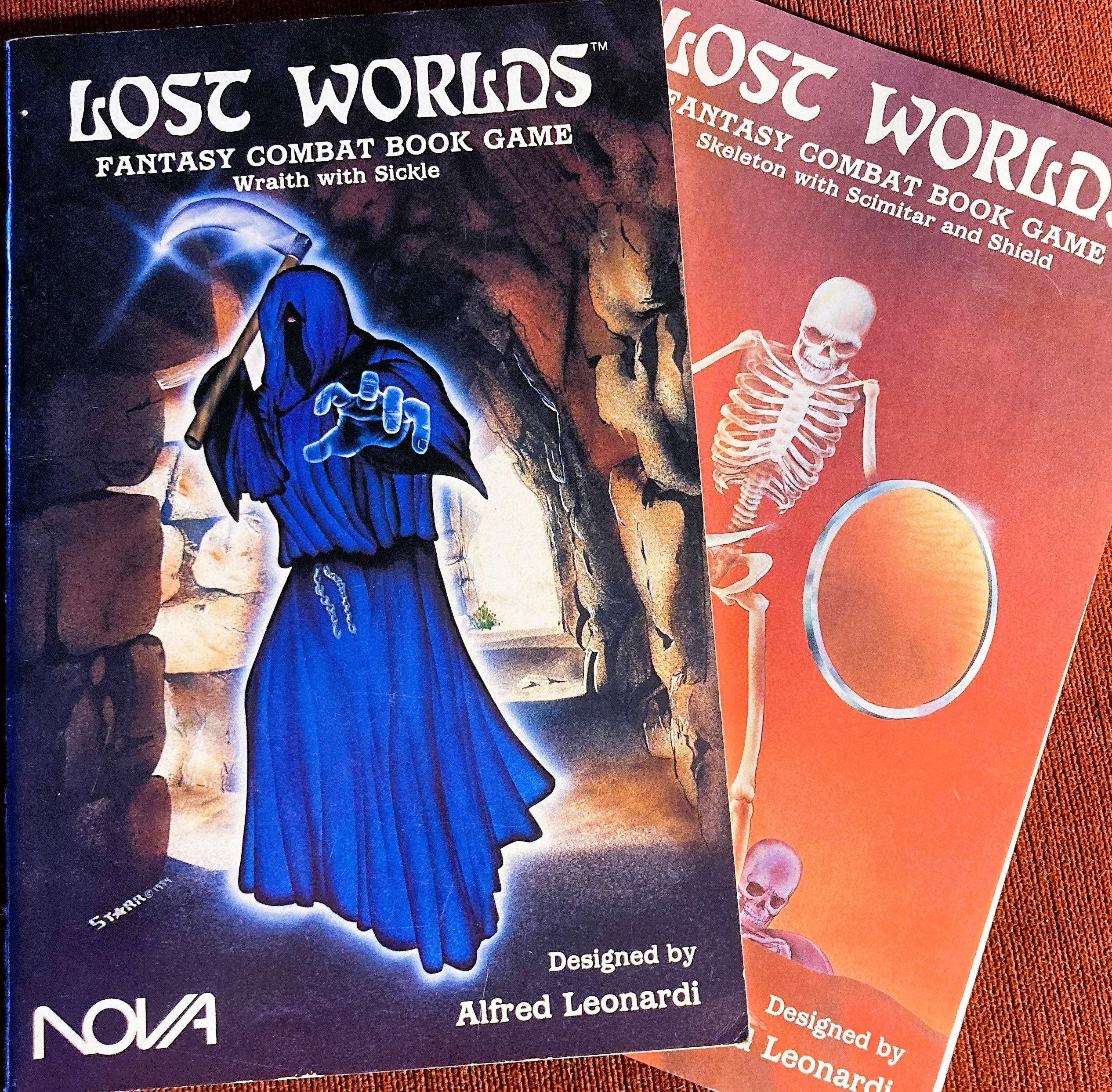 Lost Worlds Fantasy Combat Book Game | Talaraska