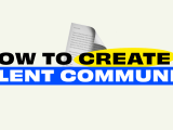 How To Create A Talent Community Talent R