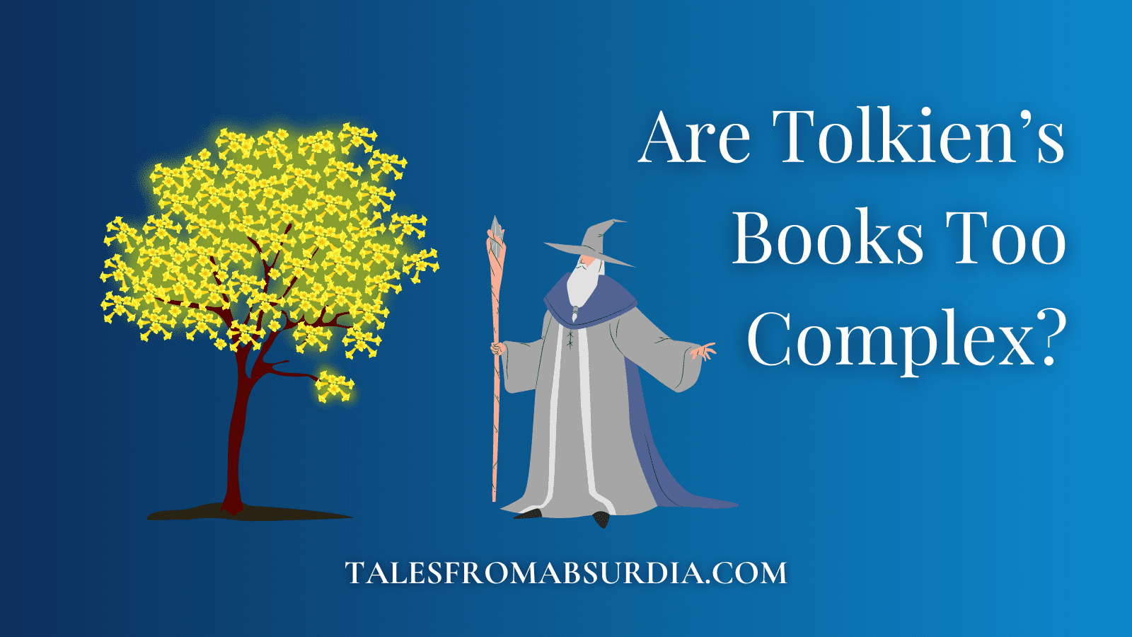 Tolkien Books too Complex Blog Header