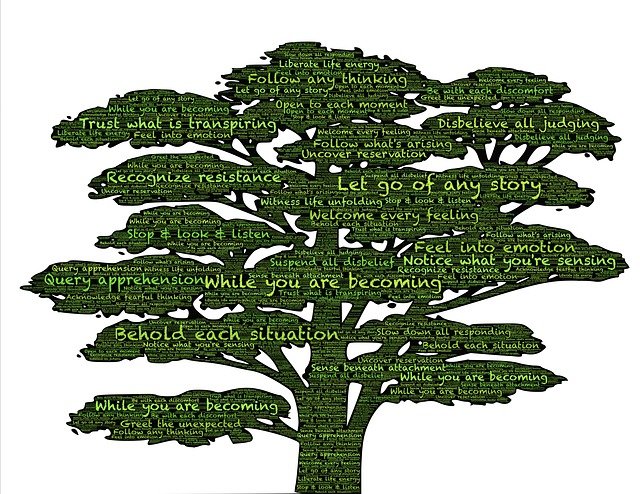 a tree representing growth for a blog piece on easy ways to work on your self-development