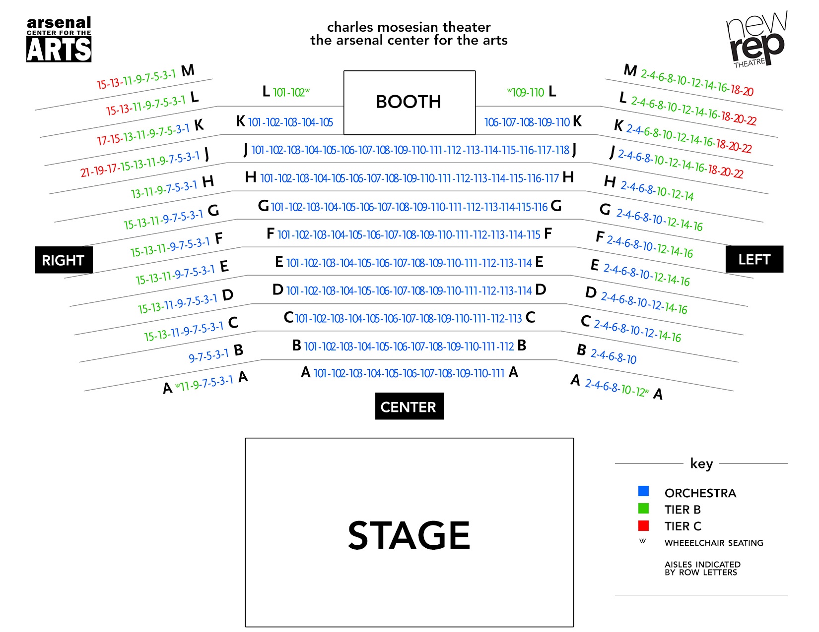 Mosesian Center For The Arts Seating Chart.