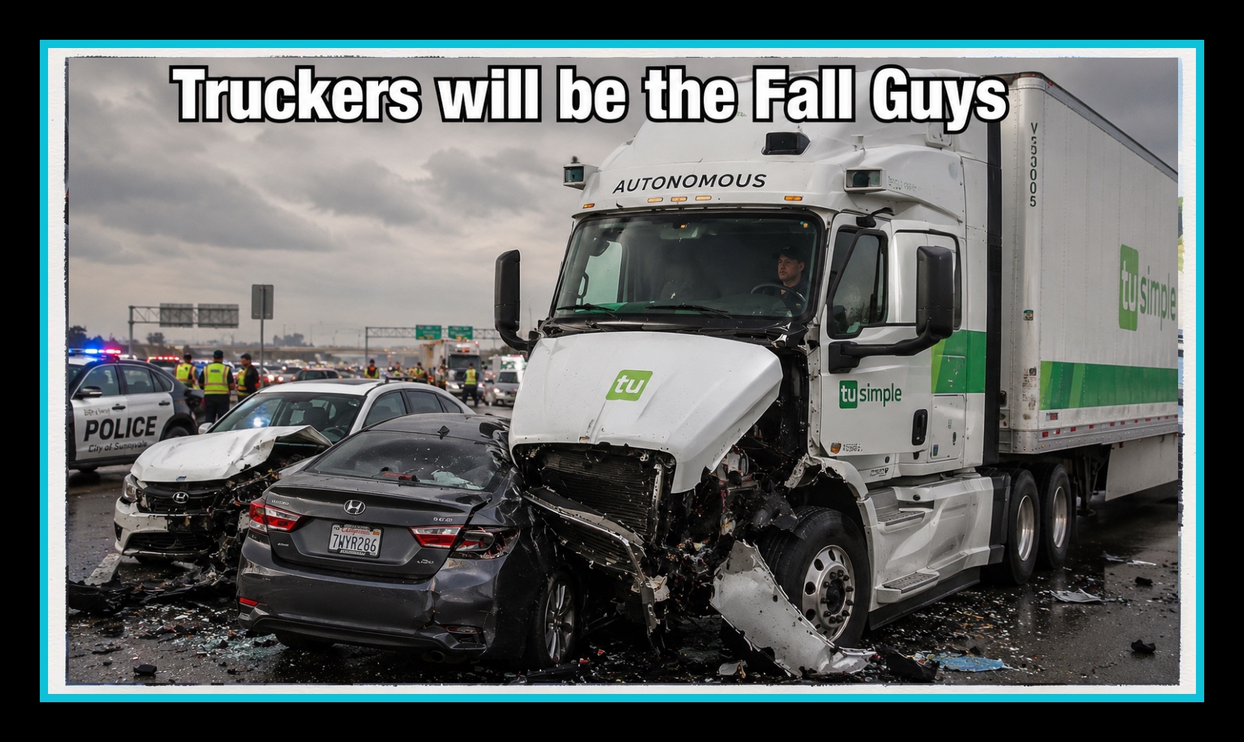 Truckers are the Fall Guys