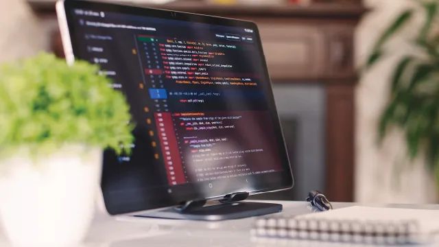 Remote Pair Programming Code Collaboration Manifera - Professional Colorful Art - 4K